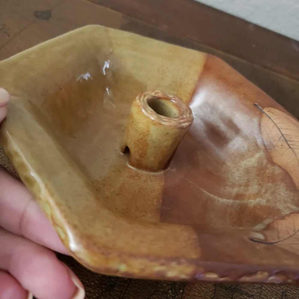 Olive serving dish bowl pottery